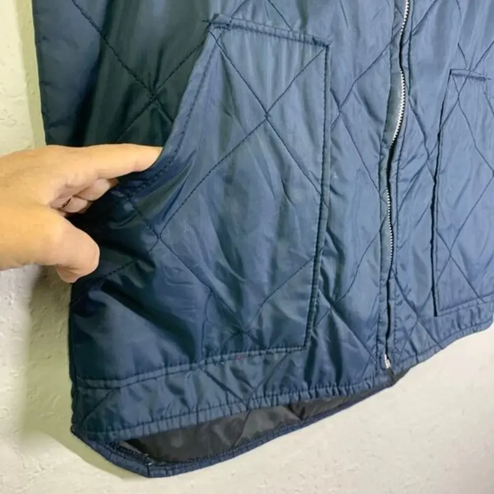 WALLS Vest Vintage American Workwear Blizzard Pruf Insulated Lightweight Chore‎